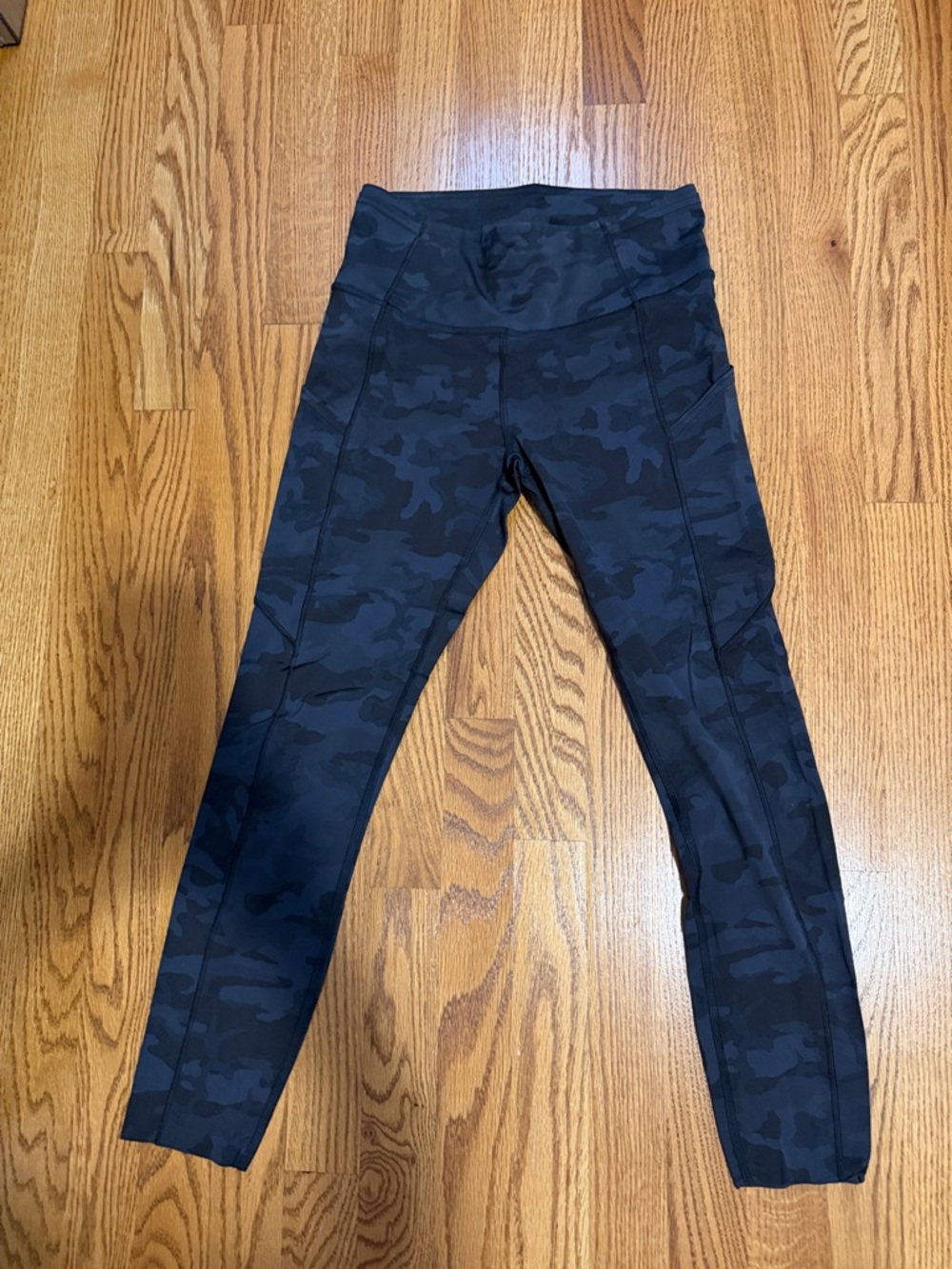 lululemon athletica Black Camo High-Rise Leggings with Side Pockets